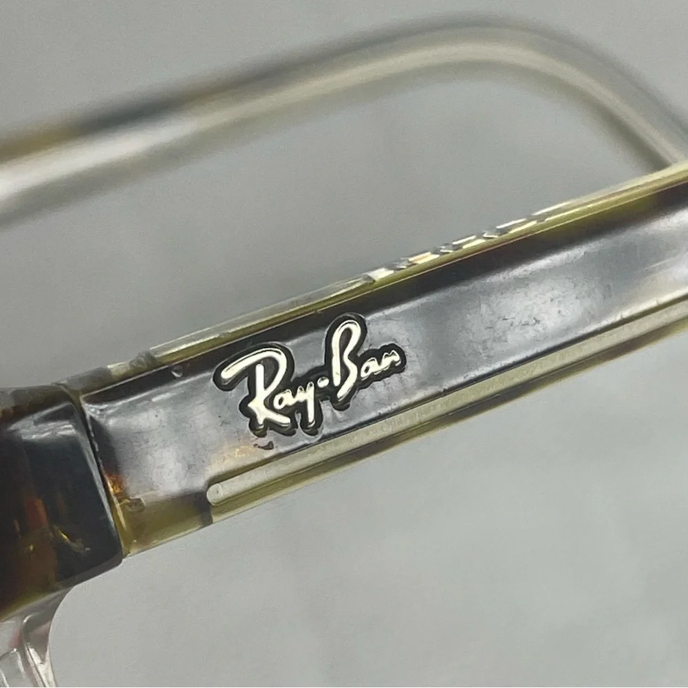 RayBan Youth Tortoise Wayfarer Flex Glasses FRAME ONLY RB 1536 3602 48 16 130